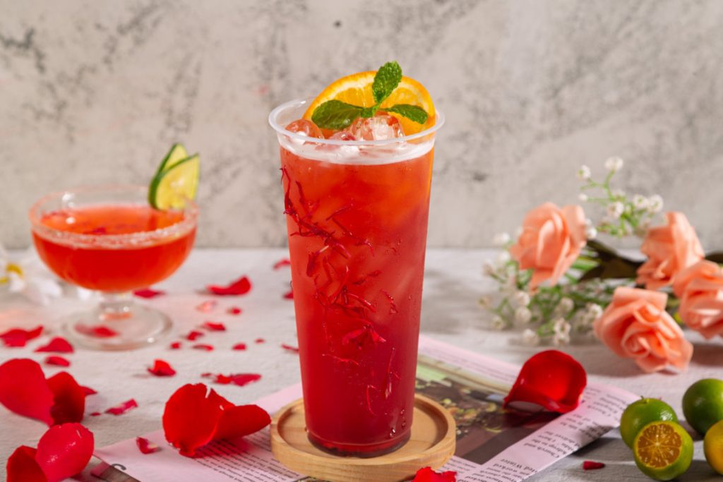 Pomegranate Green Tea