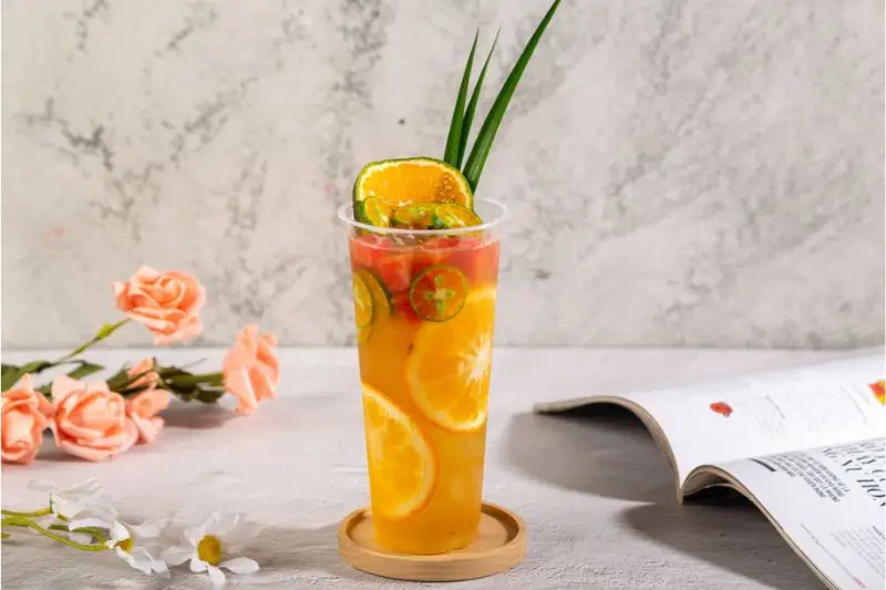 Tropical Fruit Green Tea